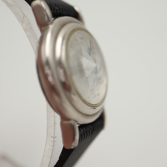 Vintage Fossil Womens Silver Tone Prism Crystal 24mm Watch PC9631 w New Battery - Picture 9 of 16